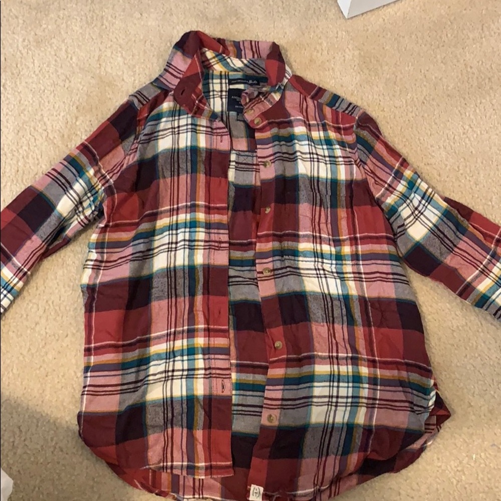 american eagle flannel